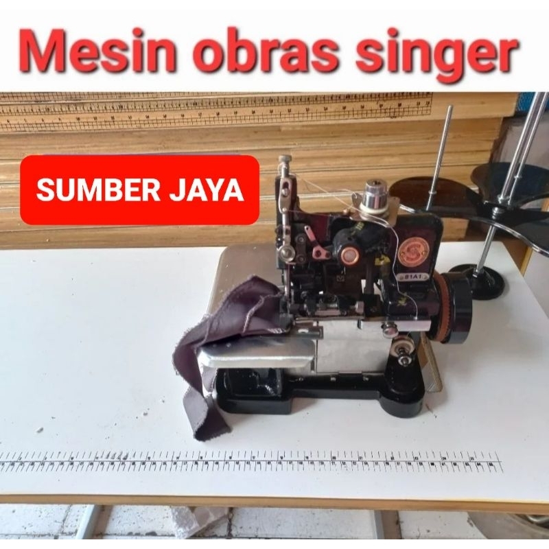 Mesin obras singer lengkap kaki meja dinamo +peking
