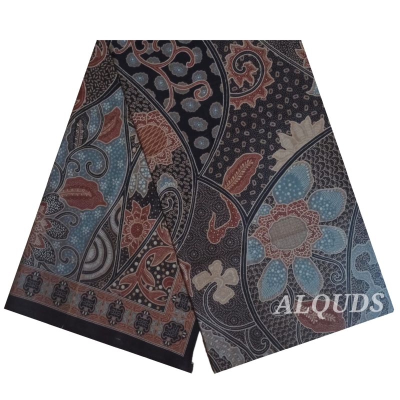 Kain Batik Premium Elegan Katun Motif Bunga Matahari