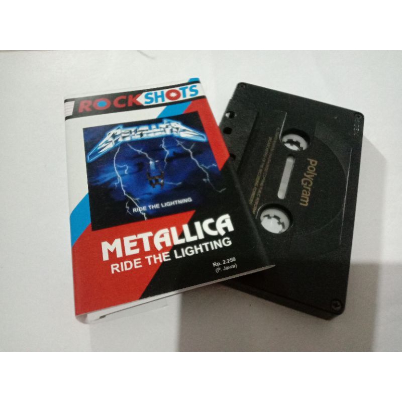 kaset metallica ride the lightning