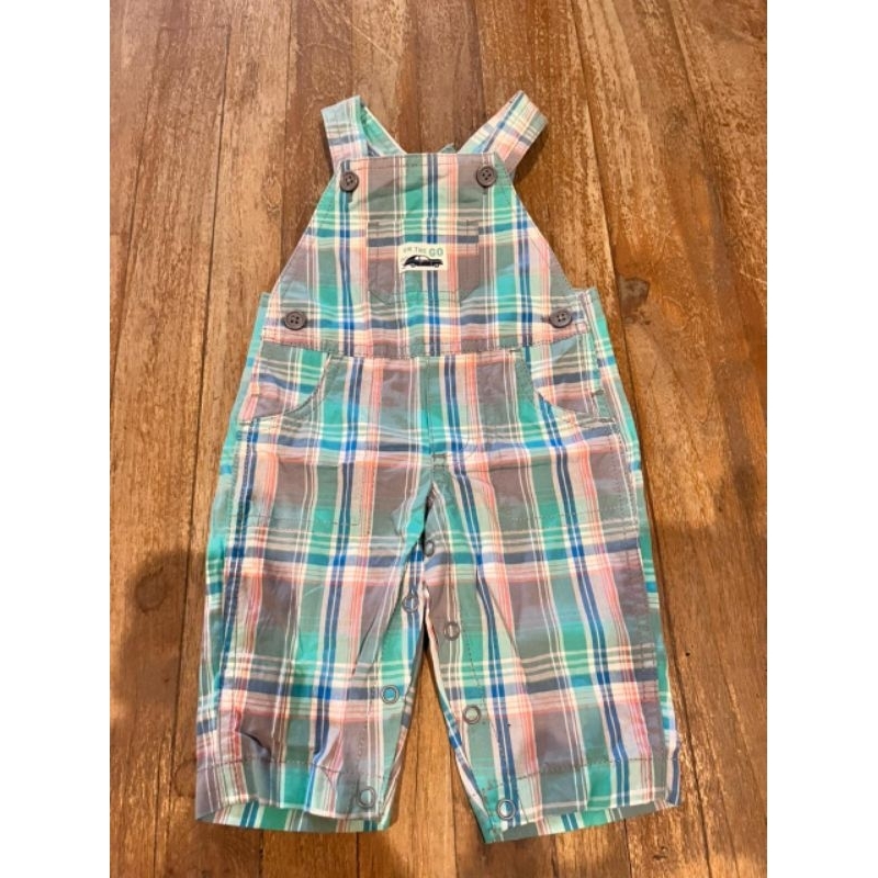 Promo Overall Baby Carter Plaid Warna Pastel original