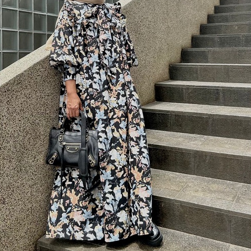 A2 | Dress Gamis - Floral Dress