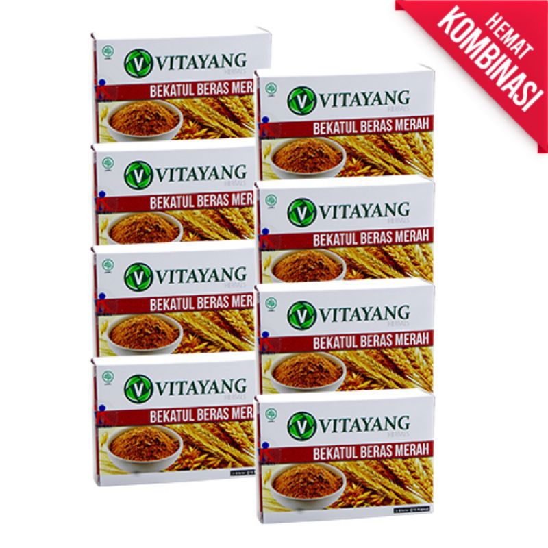 

8 box bekatul beras merah