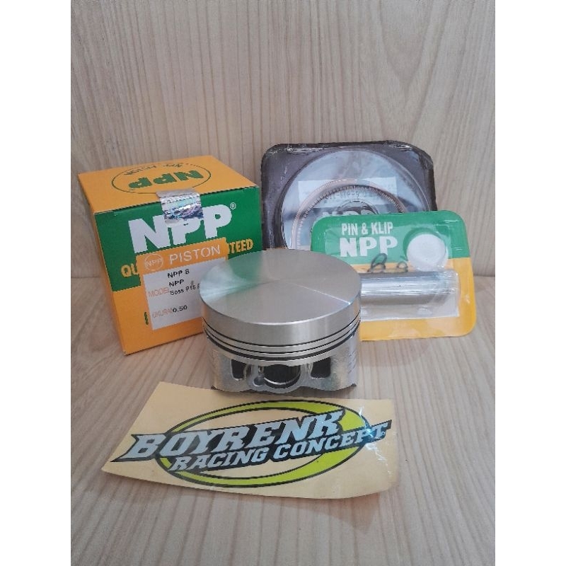 PISTON KIT CUSTOM BOSS NPP TYPE 8 65.5 - 67.5  PIN 16 - BOYRENK SURABAYA