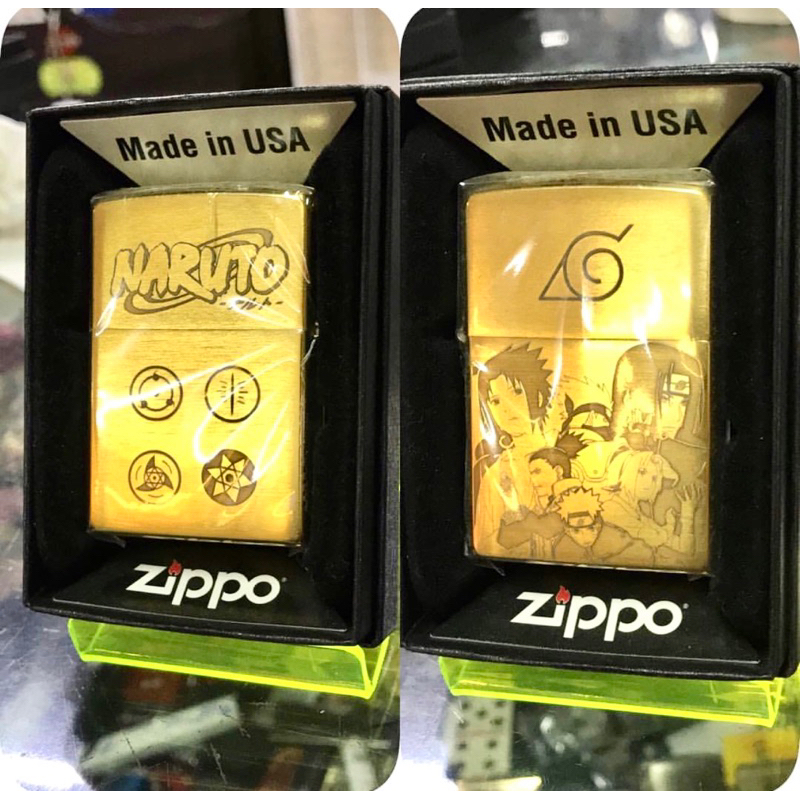 korek Zippo original Naruto
