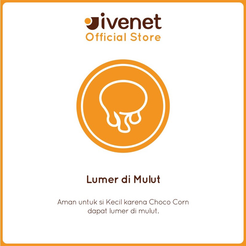 Ivenet Choco Corn 30gr / Snack Anak