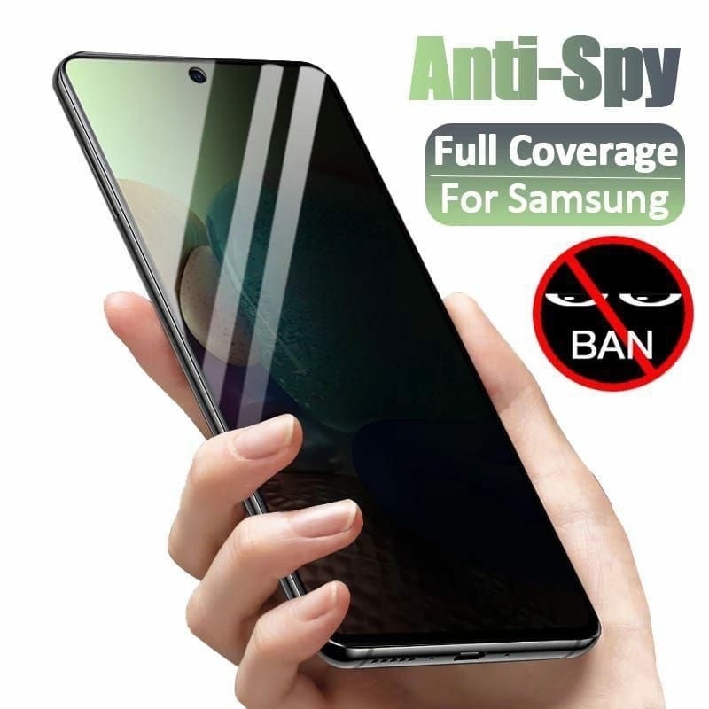 Tempered Glass/Anti Gores Anti Spy Kaca PRIVASY Samsung A20/A30/A50/A50S/A30/A32/M21 Anti Gores Antispy Privasy Kaca Temper Glass Spy Kaca/Anti Gores