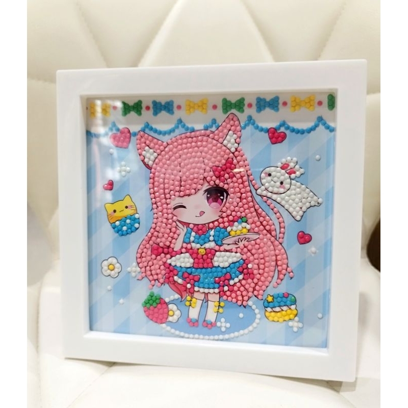 DIY DIAMOND PAINTING ANIME GIRL SERIES + BINGKAI 17CM X 17CM