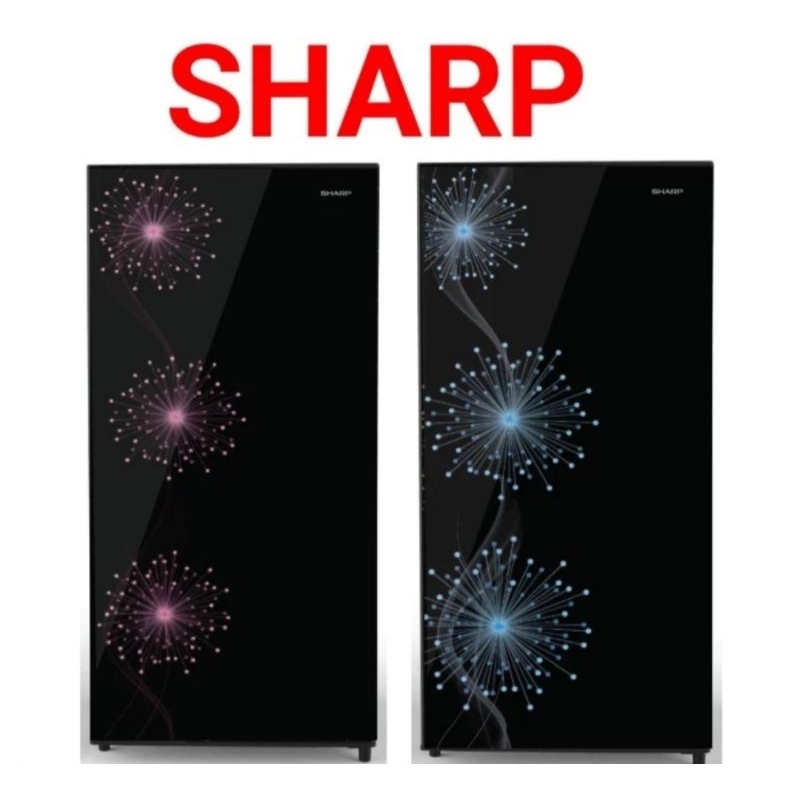 KULKAS SHARP SJX-185MG GR SJ187MG (180LTR)1PINTU