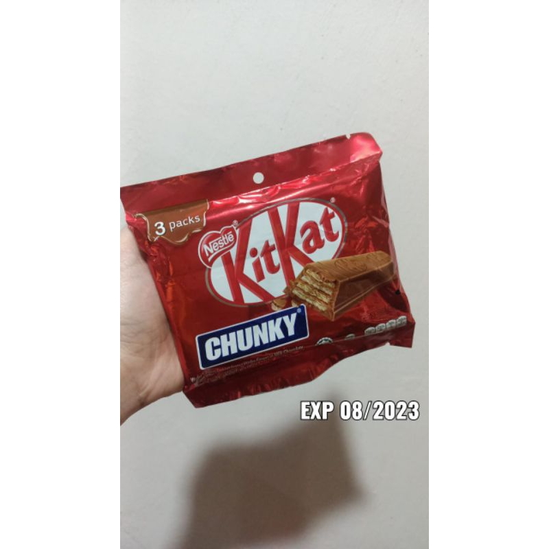 

Imp Coklat Kitkat Chunky 3packs