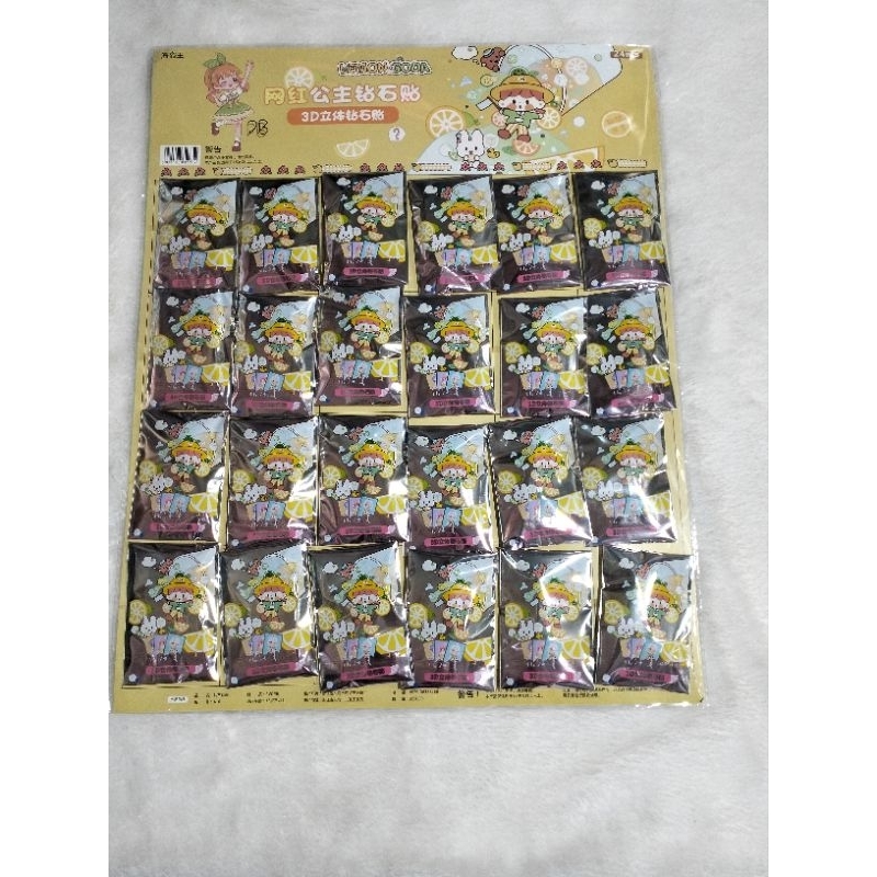 

STIKER MANIK DIAMOND 3D