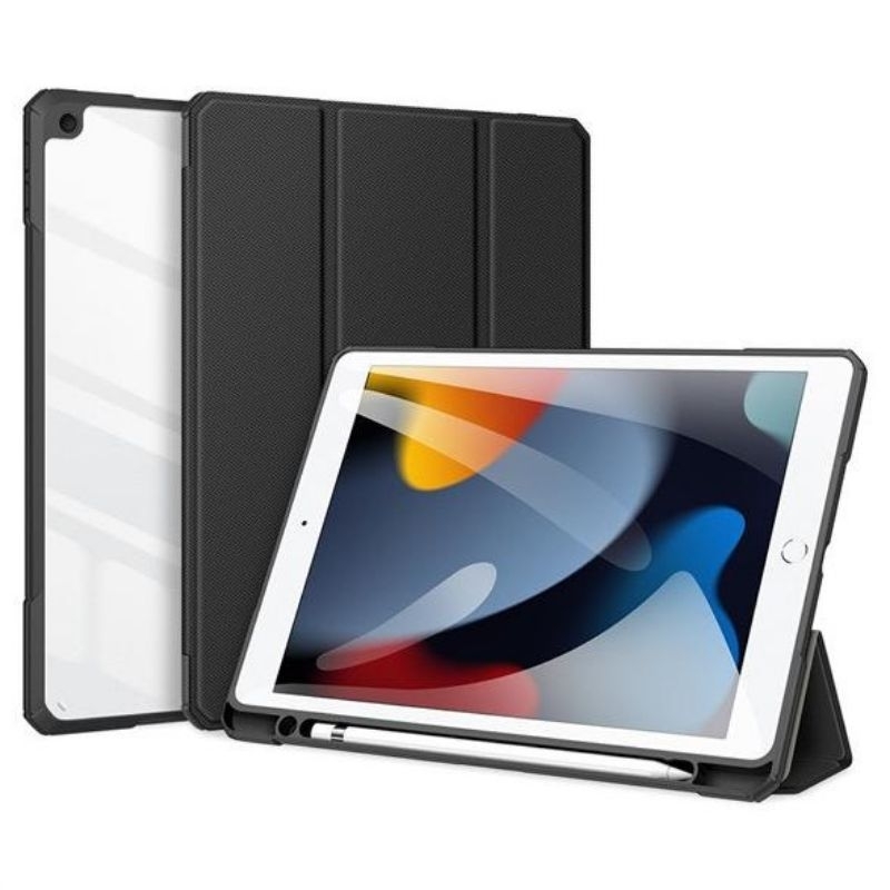 Case iPad 9 2021 / iPad 8 2020 / 7 2019 10.2 inch Gen 9th 8th 7th Generation Dux Ducis Toby Series Flip Cover Casing