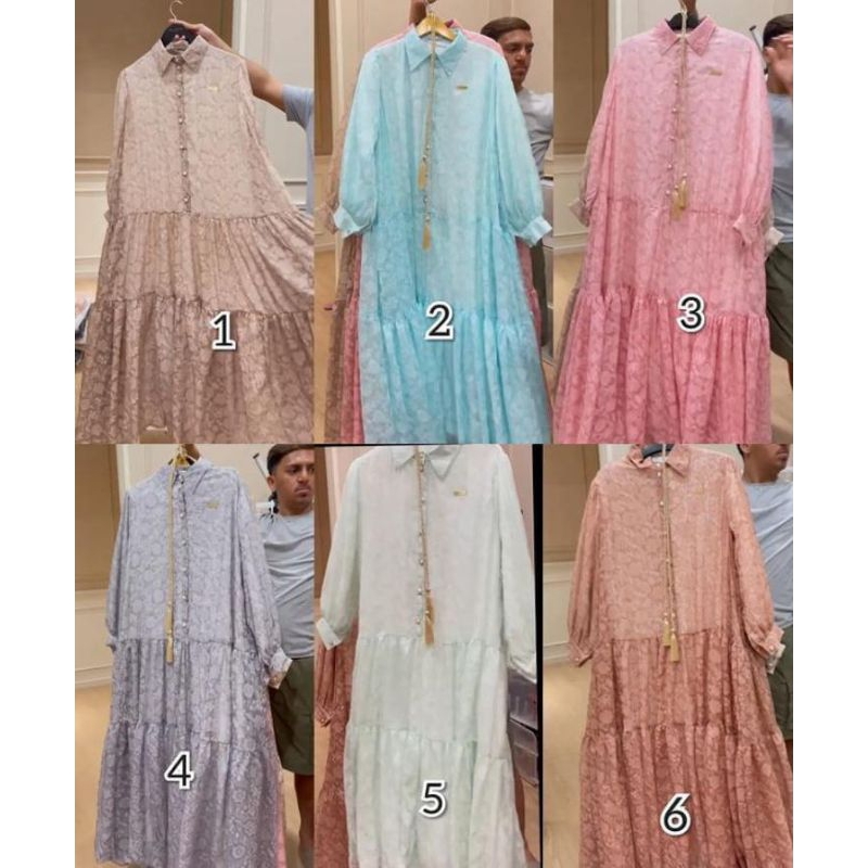 dress organza sutra Shella saukia