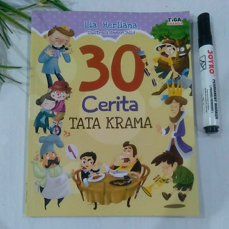 buku anak 30 Cerita Tata Krama prelove