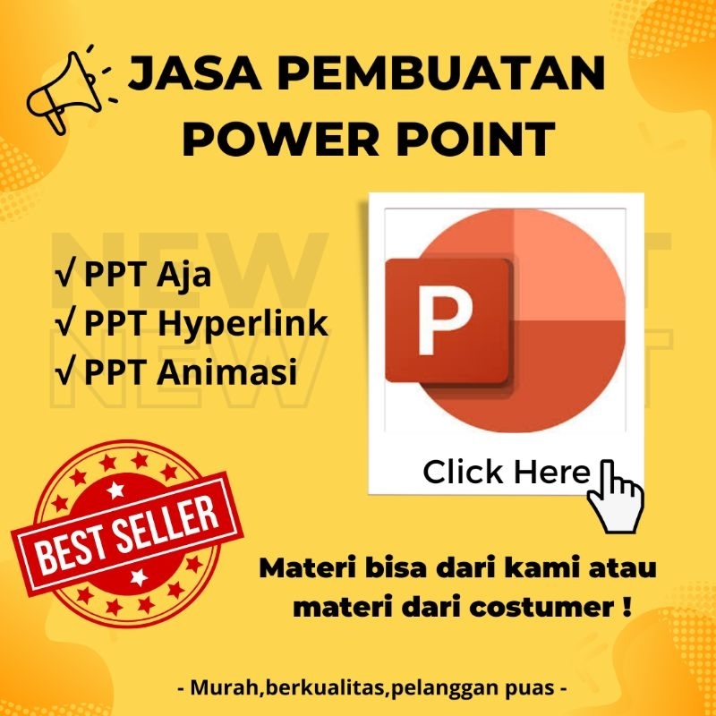 JASA PEMBUATAN PPT - JASA PPT ANIMASI - JASA PPT SKRIPSI - EDIT &amp; PEMBUATAN POWER POINT MURAH DAN CEPAT