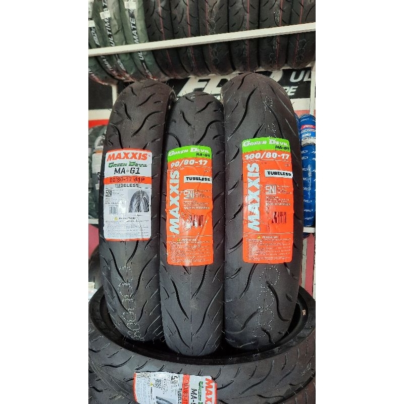 MAXXIS GREEN DEVIL 90/80-14 100/80-14 80/80-17  90/80-17 100/80-17 TUBELESS