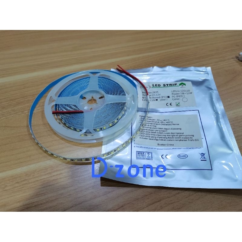 Lampu strip 2835 mata 5meter DC 12volt Lampu LED strip