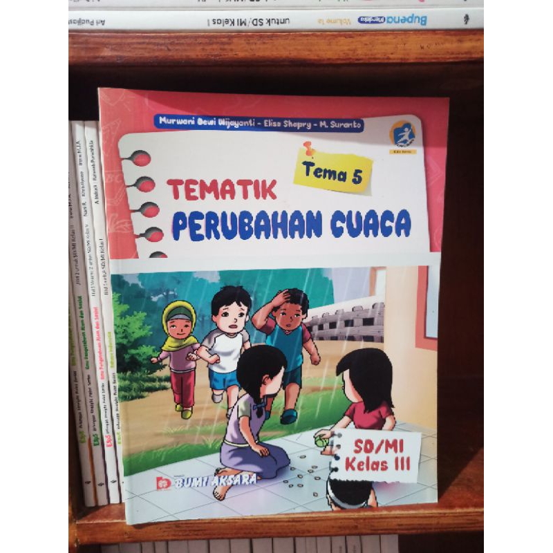 BUKU BEKAS TEMATIK KELAS 3 SD TEMA 5 BUMI AKSARA KURIKULUM 2013