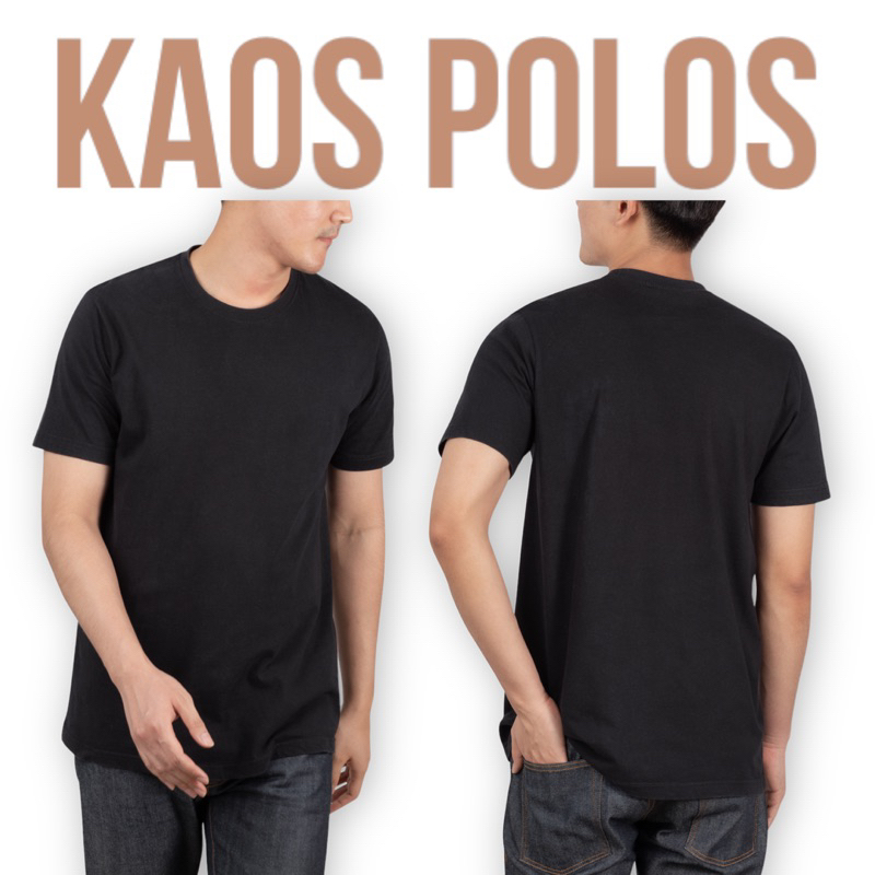 Kaos Polos Pria Premium | Kaos Katun Combed 30S | Kaos Pria Wanita | Kaos Oblong | Kaos Santai | Tshirt Pria