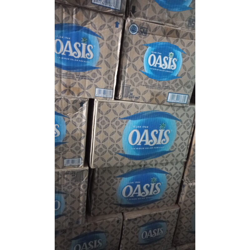 

oasis gelas 240ml x 48