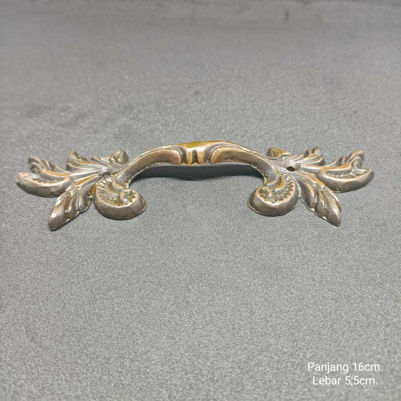 Handle laci gagang pintu lemari tarikan jendela motif akar