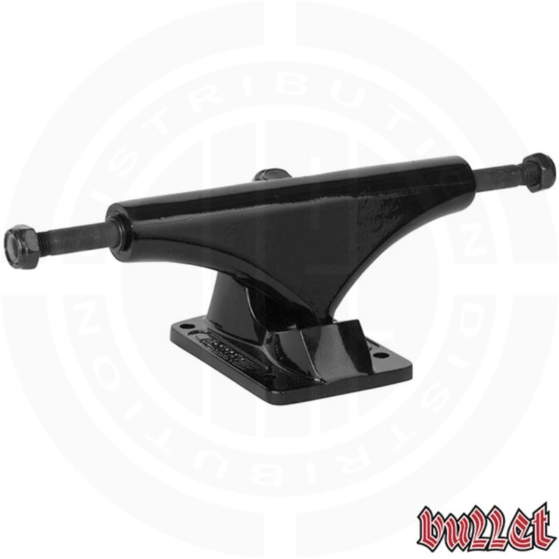 BULLET 140mm Black Standard Skateboard Trucks