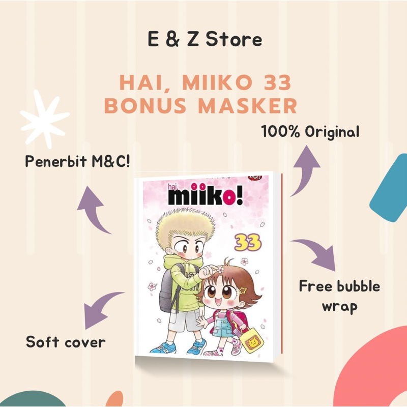 Hai, Miiko 33 (bonus Masker)