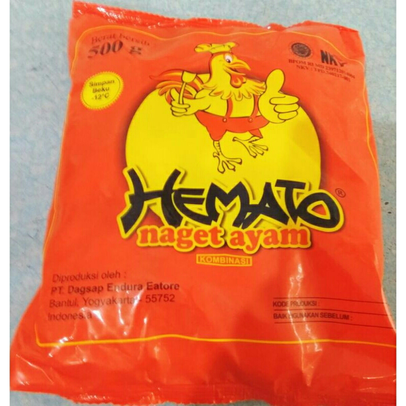 

Hemato nugget ayam yg gurih dan lezat 500g