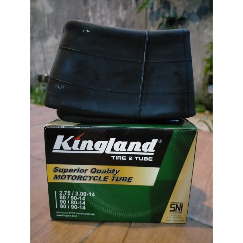Grosir ban dalam motor matic 275/300 14 kingland*