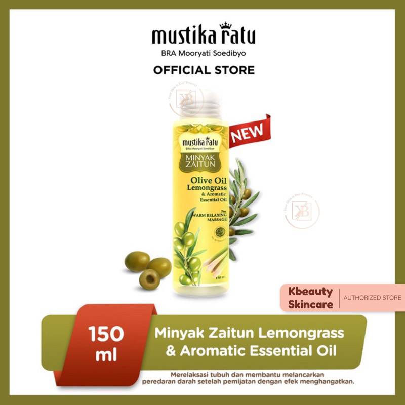 Minyak Zaitun Lemongrass & Aromatic Essential Oil 150ml