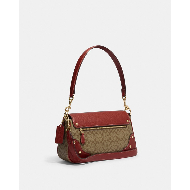 Coach Millie Shoulder Bag In Colorblock Signature Canvas (CE639)