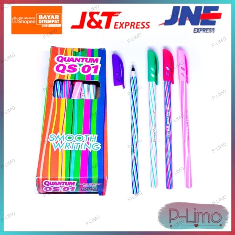 

P5 - 1KOTAK PULPEN MURAH ISI 12PCS / PULPEN LILIN / PULPEN QS01