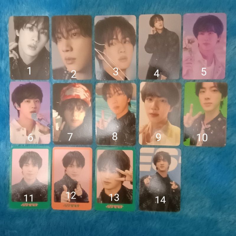 SHARING PHOTOCARD PC DICON 102 D'FESTA MINI EDITION BTS OFFICIAL JIN SUGA JIMIN