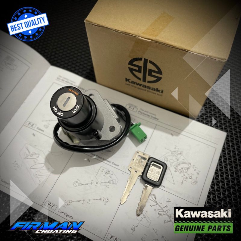 KUNCI KONTAK ASSY NINJA R SS RR ORIGINAL KAWASAKI 27005-1176