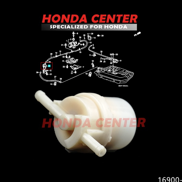 Filter saringan minyak bensin honda accord executive civic exelen sport wonder 1980 1981 1982 1983 1984 1985 1986 1987