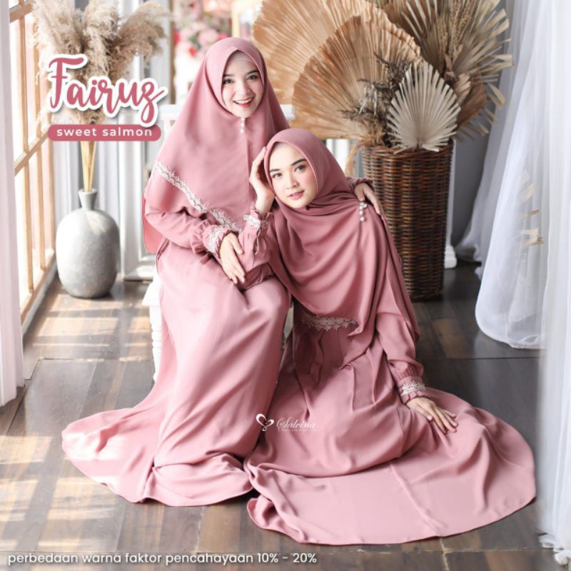 (READY) FAIRUZ dress by Salvina hijab