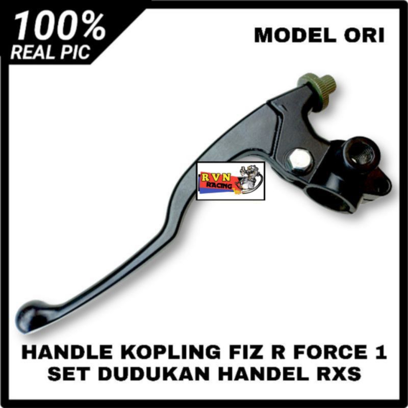 HANDLE KOPLING FIZ R FORCE HANDEL TUAS KOPLING YAMAHA F1ZR FORCE 1 HITAM SET DUDUKAN HANDLE HANDEL K