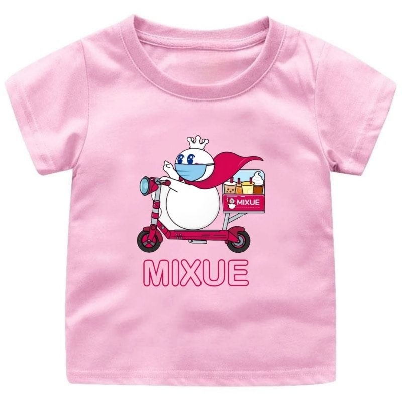 Baju kaos Anak boneka  Es Cream MISUE TERBARU 1-12Tahun.ukuran S.M.L.XL.XXL.3XL