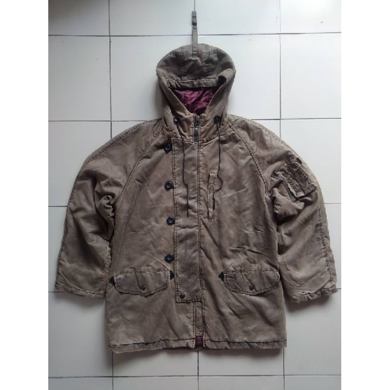 JACKET PARKA KANVAS SUEDE MOSSIMO SPORT