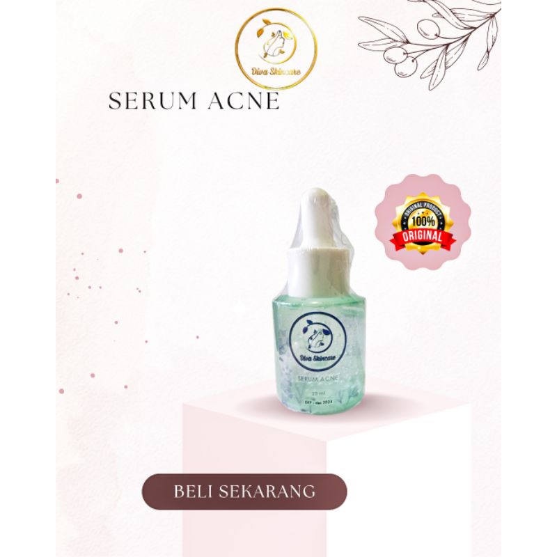 Diva skincare serum acne untuk mengobati jerawat