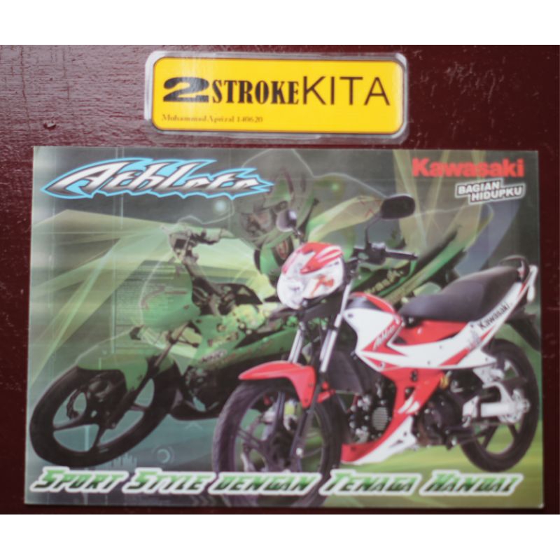

BROSUR KAWASAKI ATHLETE ORIGINAL (LEAFLET)
