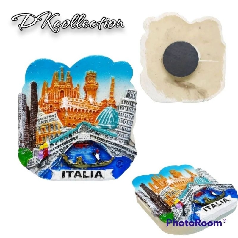 Tempelan kulkas Italy magnet venezia magnet italia magnet kulkas venezia kulkas italy Souvenir italy