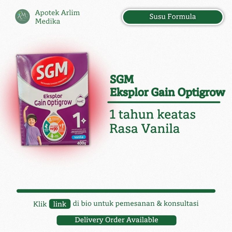 Susu SGM Gain Optigrow 1+