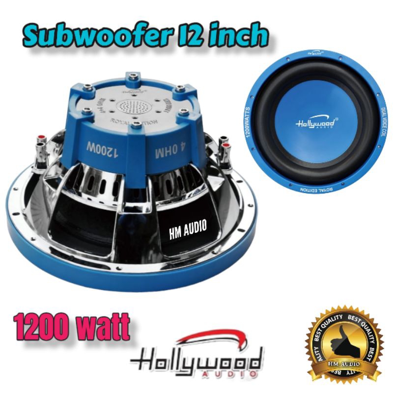 Subwoofer 12 inch Subwofer hollywood 12 Subwofer Holywod 12 mantap royal edition