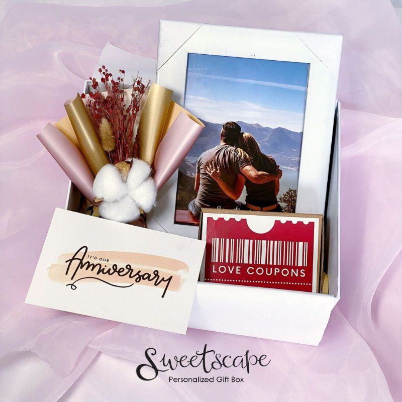 

Gift Box Package 414-Paket Hampers 414 - Hampers Anniversary LUCU
