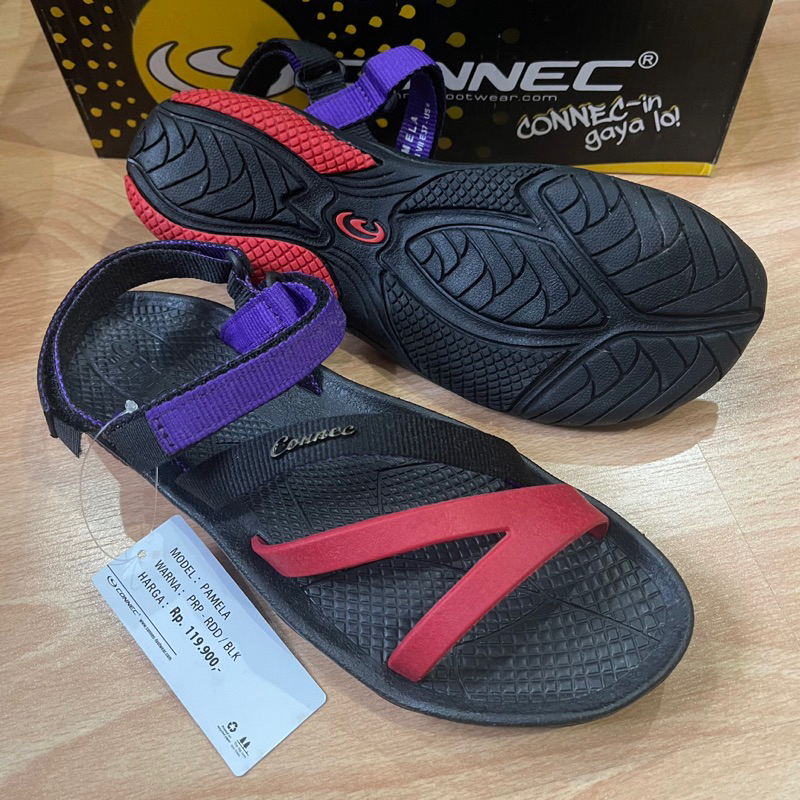 PROMO SANDAL WANITA KEKINIAN CONNEC PAMELA SPEZIA CONNIE VENUS 100% BARU