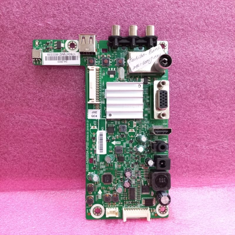 TOSHIBA 24L1600VJ (NEW) - MAINBOARD- MOTHERBOARD- MOBO- MB- MODUL TV LED