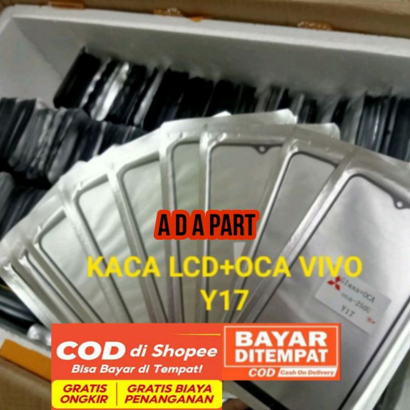 KACA DEPAN KACA LCD KACA TOUCHSCREEN VIVO Y12 Y15 Y17