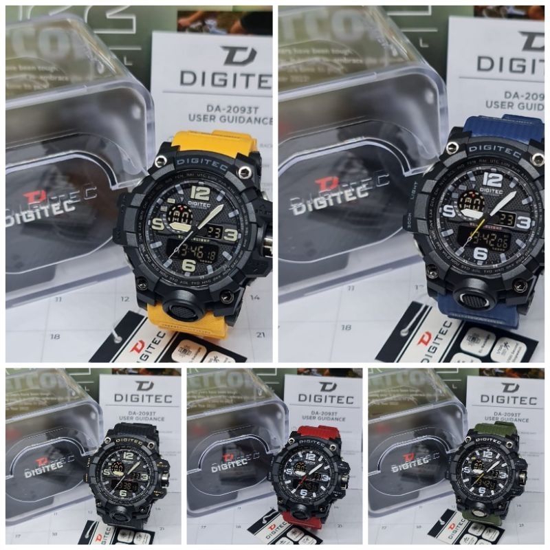 JAM TANGAN PRIA DIGITEC 2093/ DA2093/ DIGITEC 2093 ORIGINAL