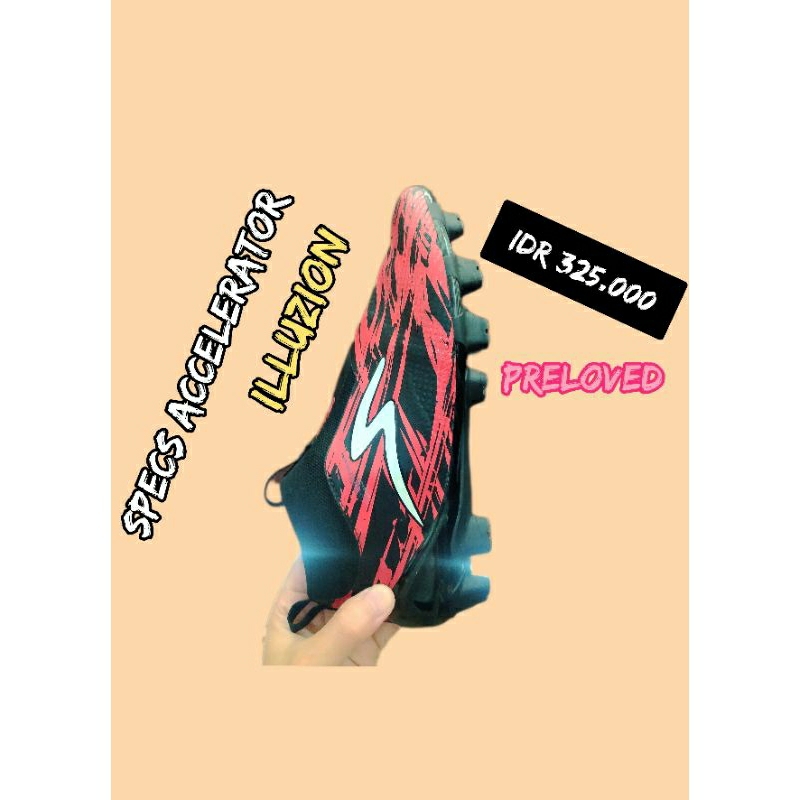 Specs Sepatu Bola Accelerator Illuzion Second Olahraga Sport