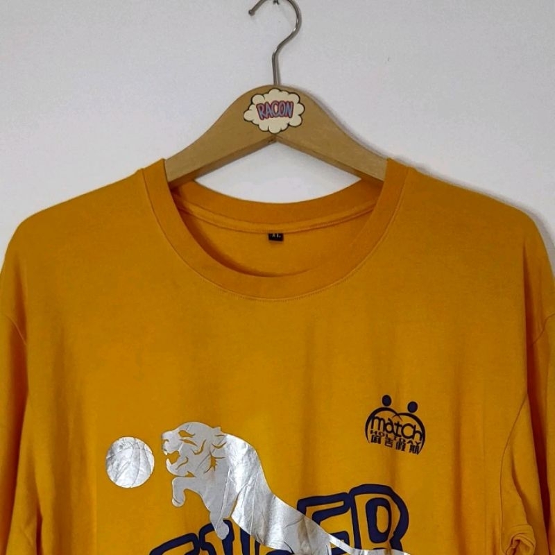 KAOS TIGER KUNING KUNYIT